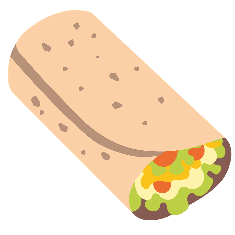 Burrito Mexican Transparent