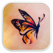 Butterfly Tattoo PNG Image