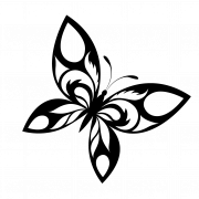Butterfly Tattoo PNG Photos