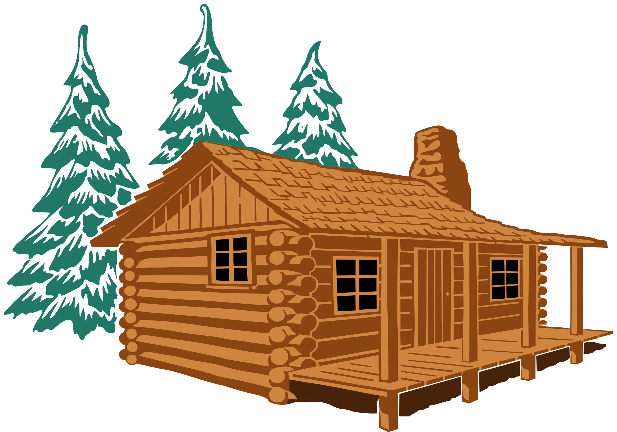 Cabin House No Background