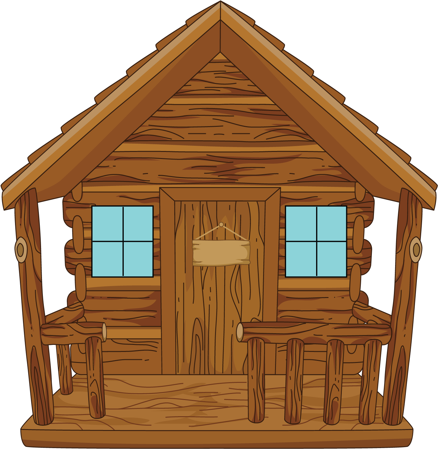 Cabin House PNG Free Image