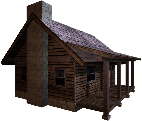 Cabin House PNG HD Image
