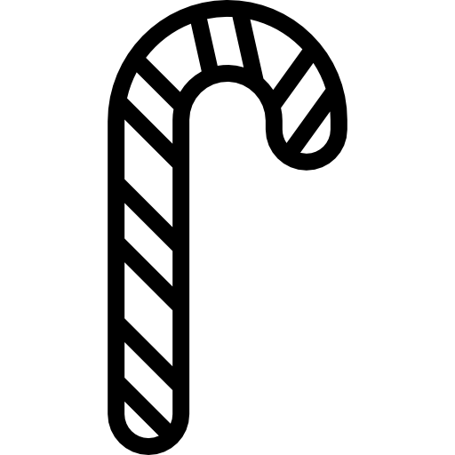 Candy Cane Background PNG
