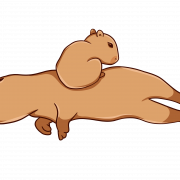 Capybara No Background