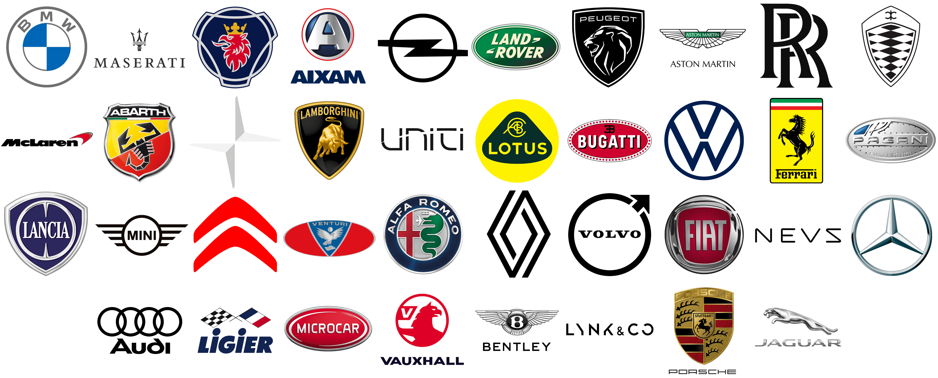 Car Brands Logo PNG Image