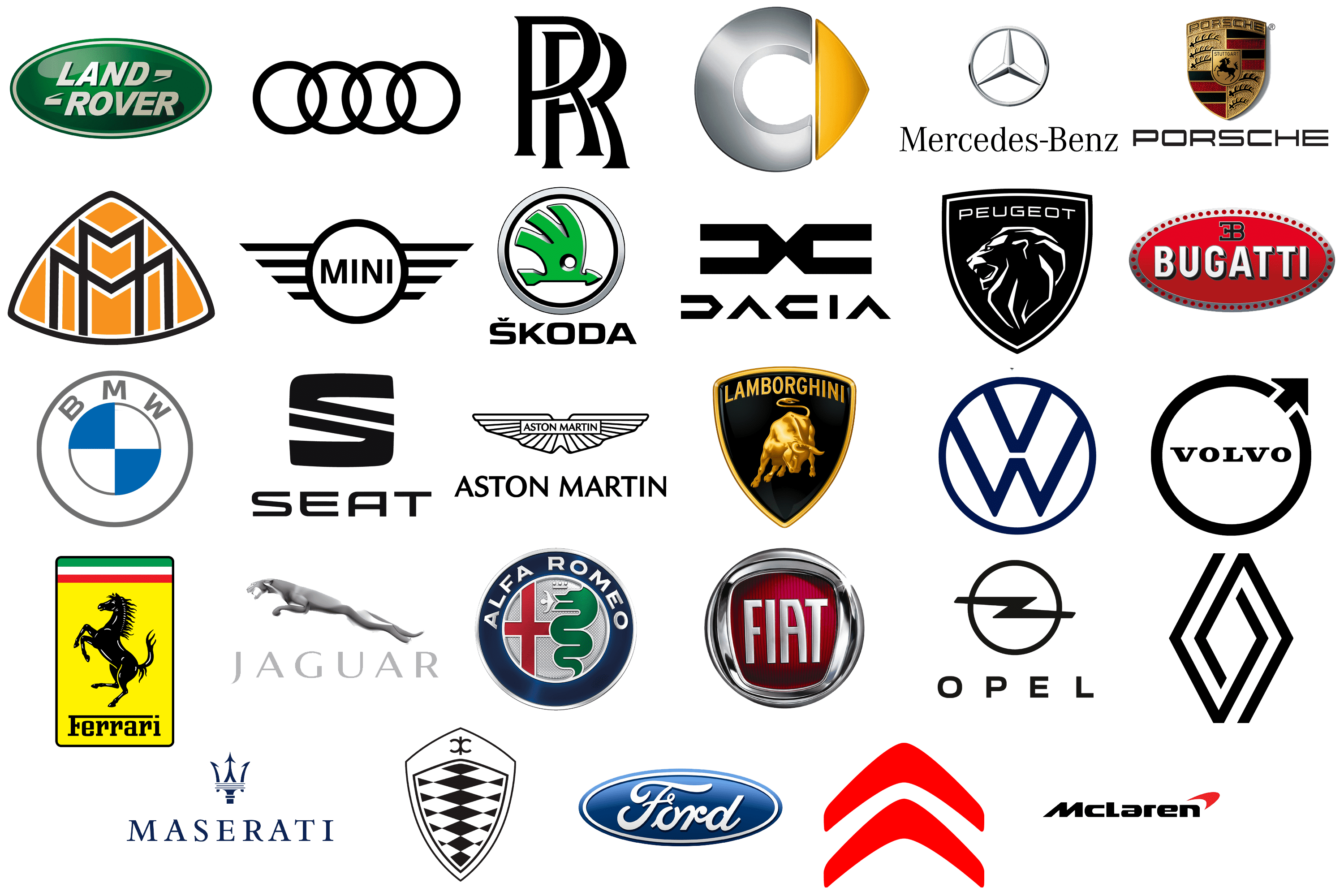 Car Brands Logo PNG Images