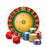 Latar belakang roulette kasino png