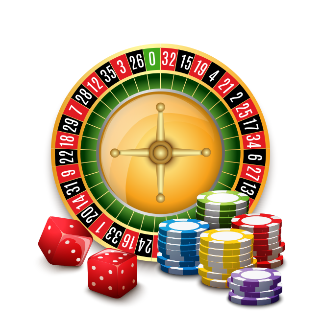 Casino Roulette Background PNG