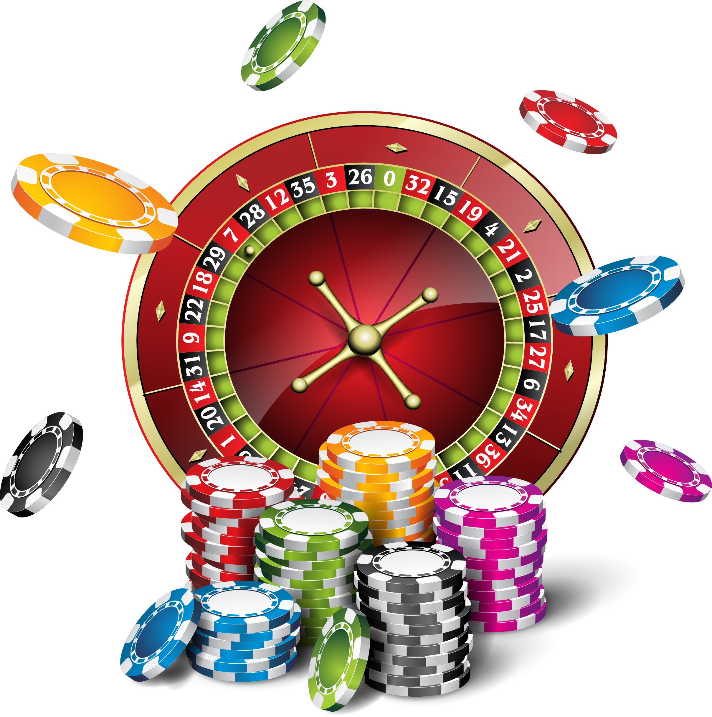 Casino Roulette PNG HD Image