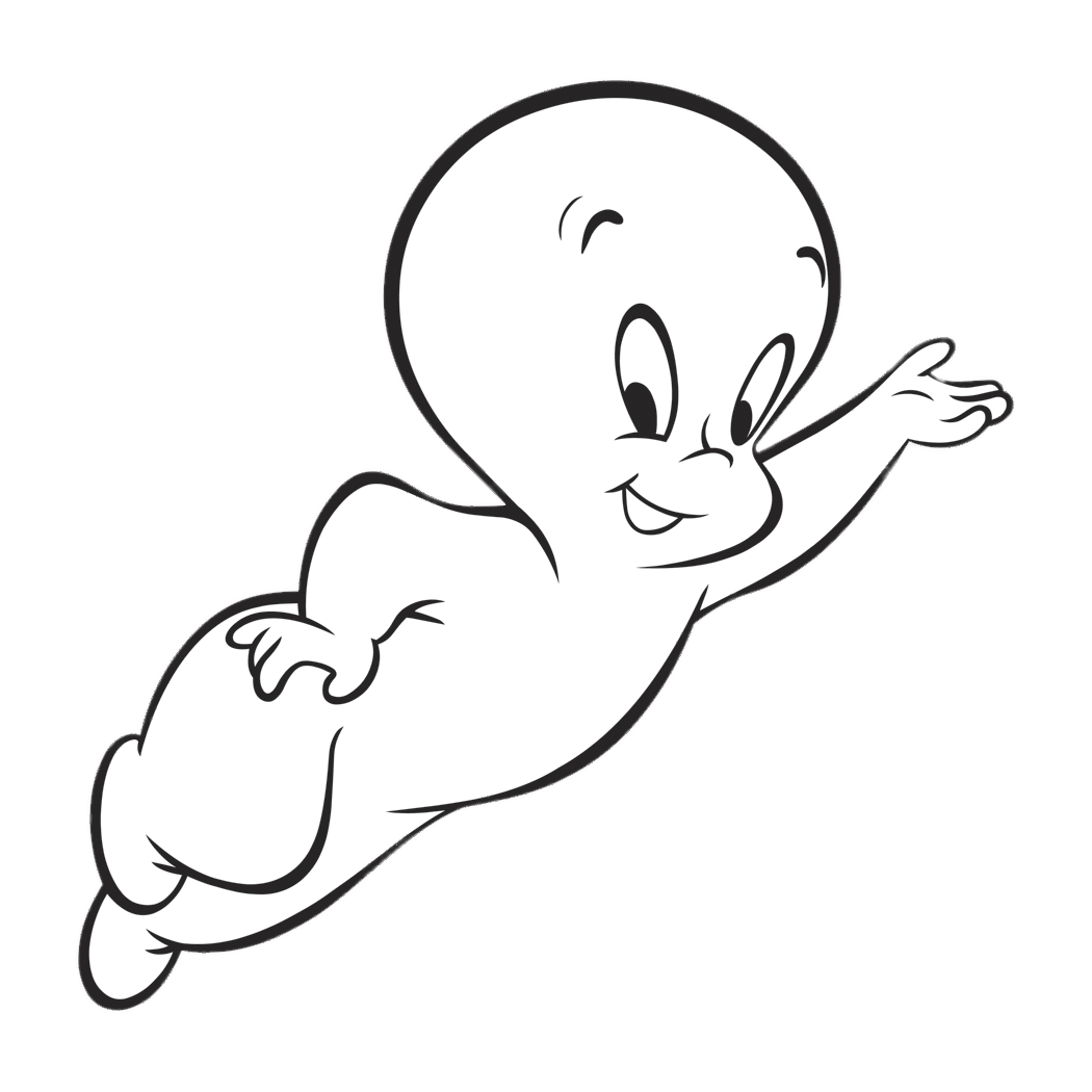 Casper Cute Ghost PNG Cutout
