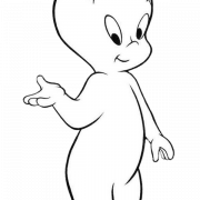 Casper Cute Ghost PNG Image