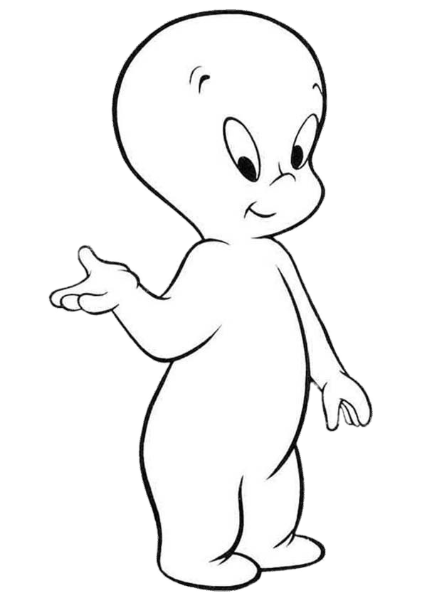 Casper Cute Ghost PNG Image