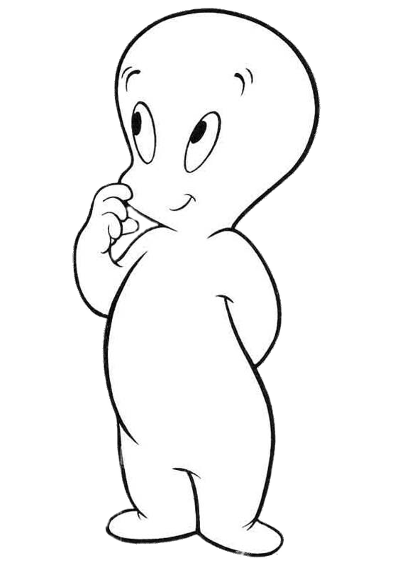 Casper cute ghost png larawan
