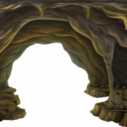Paysage grotte PNG