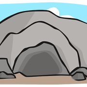Image PNG du paysage de la grotte