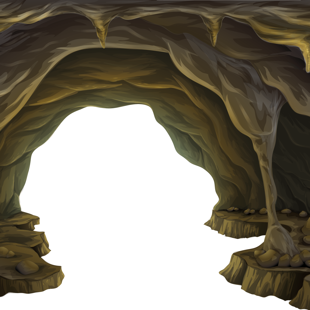 Cave Landscape PNG
