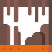 Cave PNG -uitsparing
