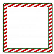 Christmas Border Background PNG