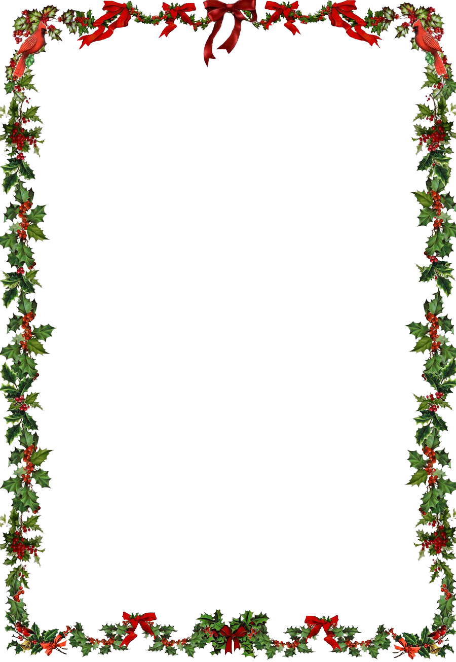 Christmas Frame PNG Clipart