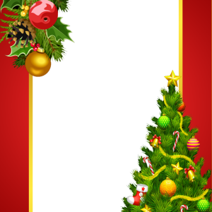 Christmas Frame PNG Image File