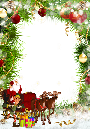 Christmas Frame PNG Images HD