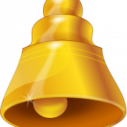 Christmas Golden Bell PNG Images HD