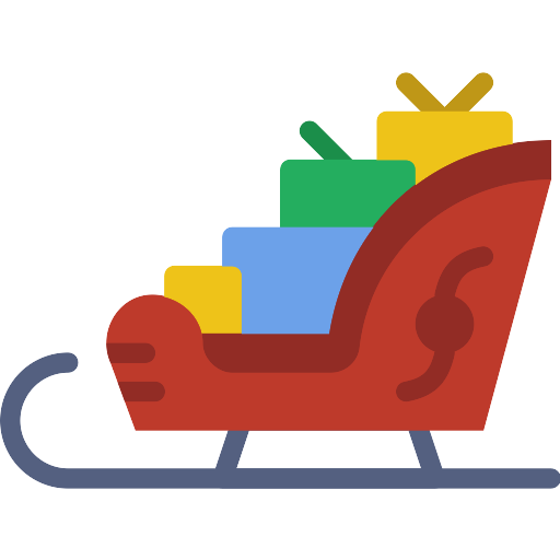 Christmas Sled PNG Clipart