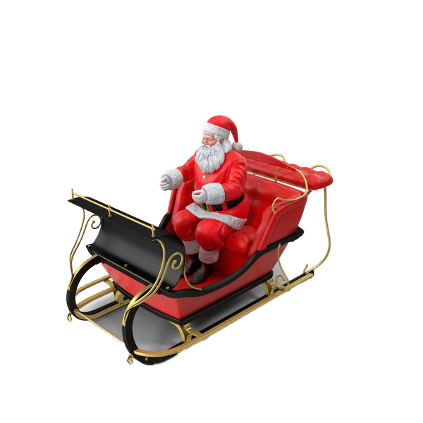 Christmas Sled PNG Images