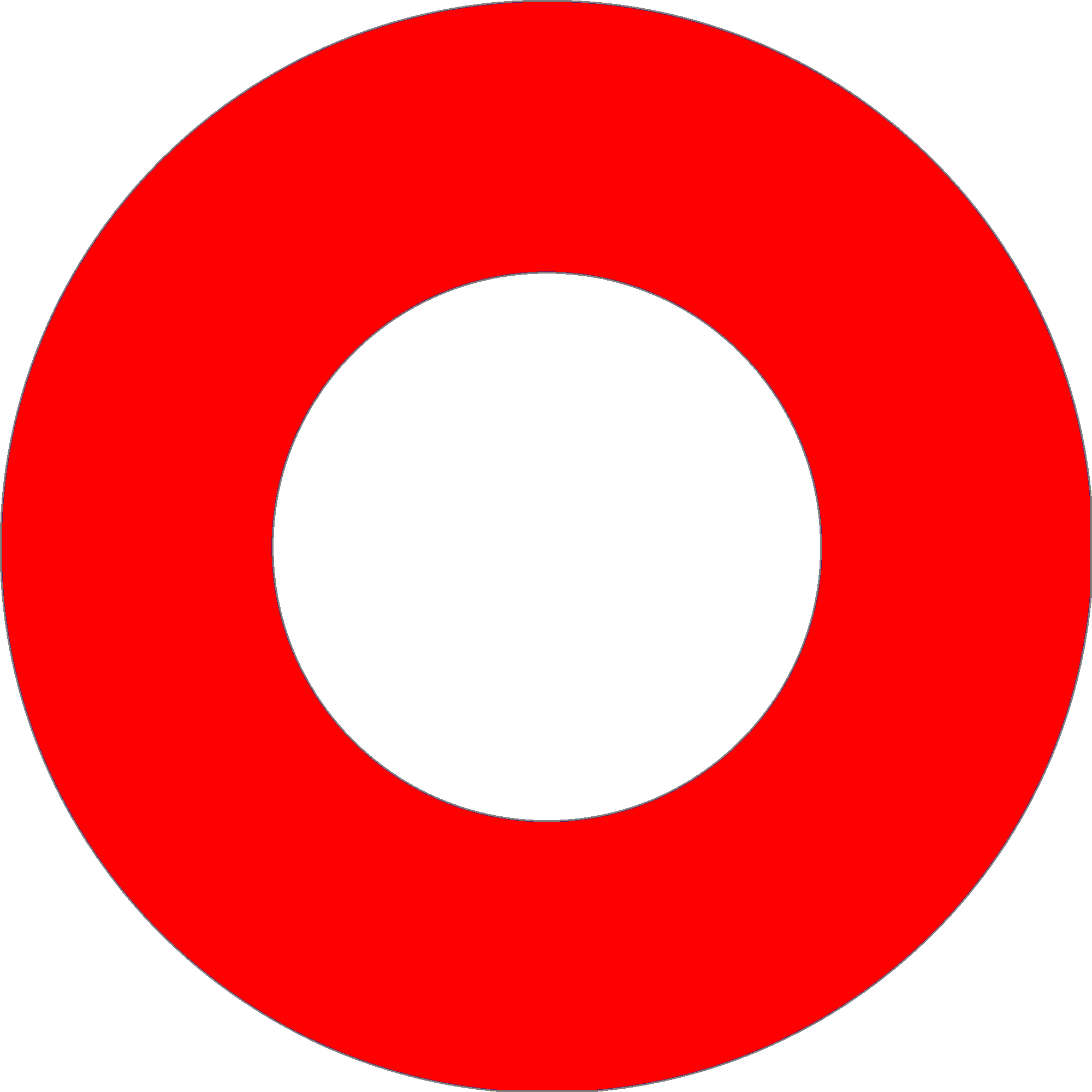 Circle Red PNG Photo