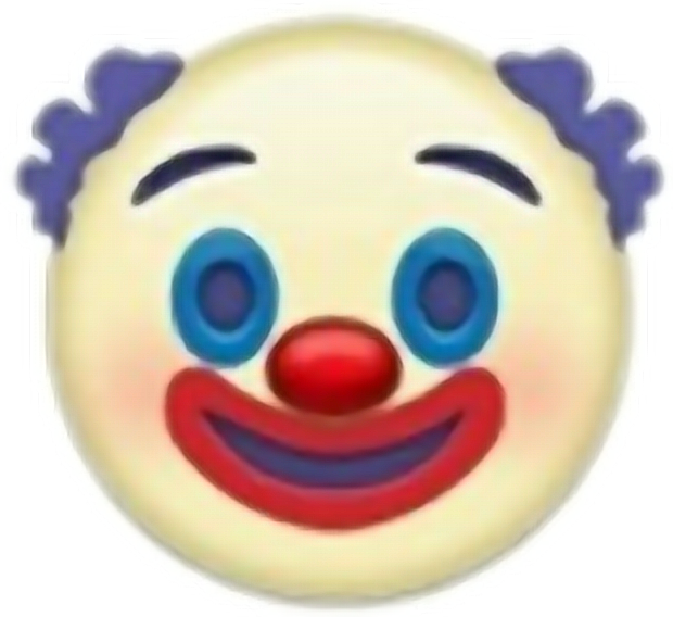 Clown Emoji PNG Photo