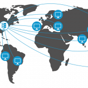 Content Delivery Network CDN PNG -afbeelding