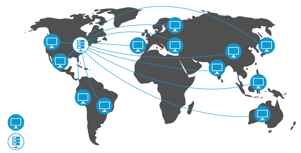 Content Delivery Network CDN PNG Image