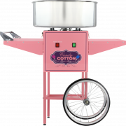 آلة حلوى القطن الوردي
