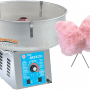 Máquina de algodón de azúcar rosa PNG