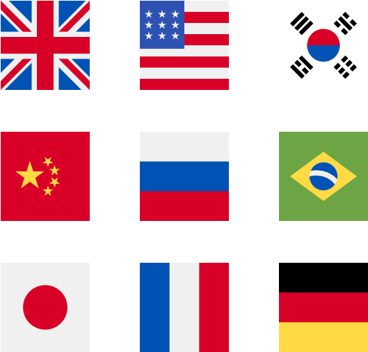 Country Flags PNG Photos