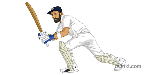 Cricket Sport Player PNG File