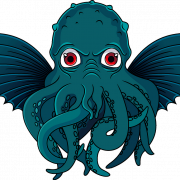 Cthulhu monster transparant