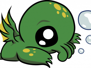Cthulhu Octopus PNG