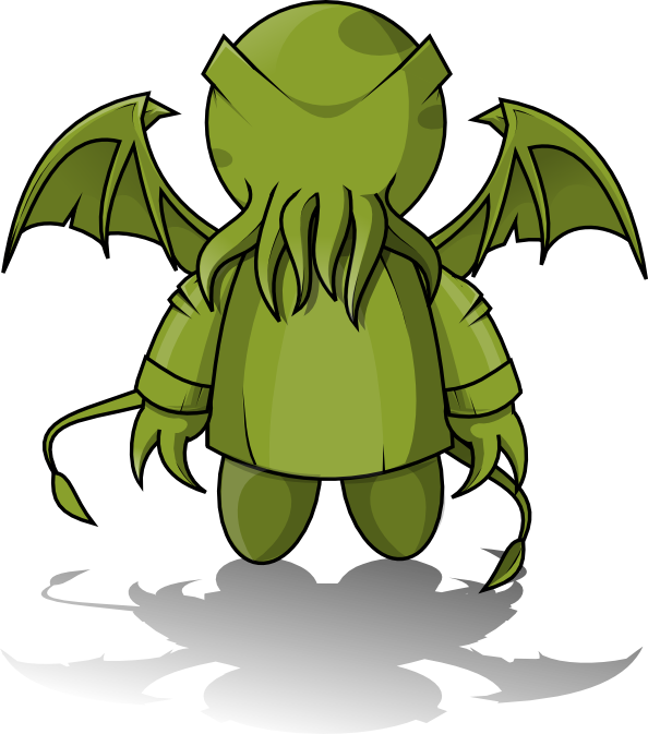 Cthulhu Octopus PNG Picture