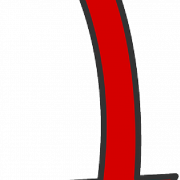 Curved Arrow Direction PNG File