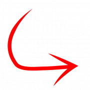 Curved Arrow PNG Free Image