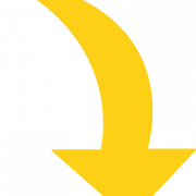 Simbol panah melengkung gambar png