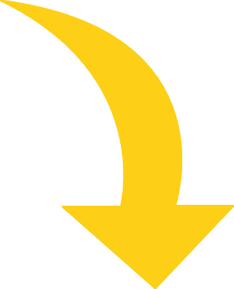 Simbol panah melengkung gambar png