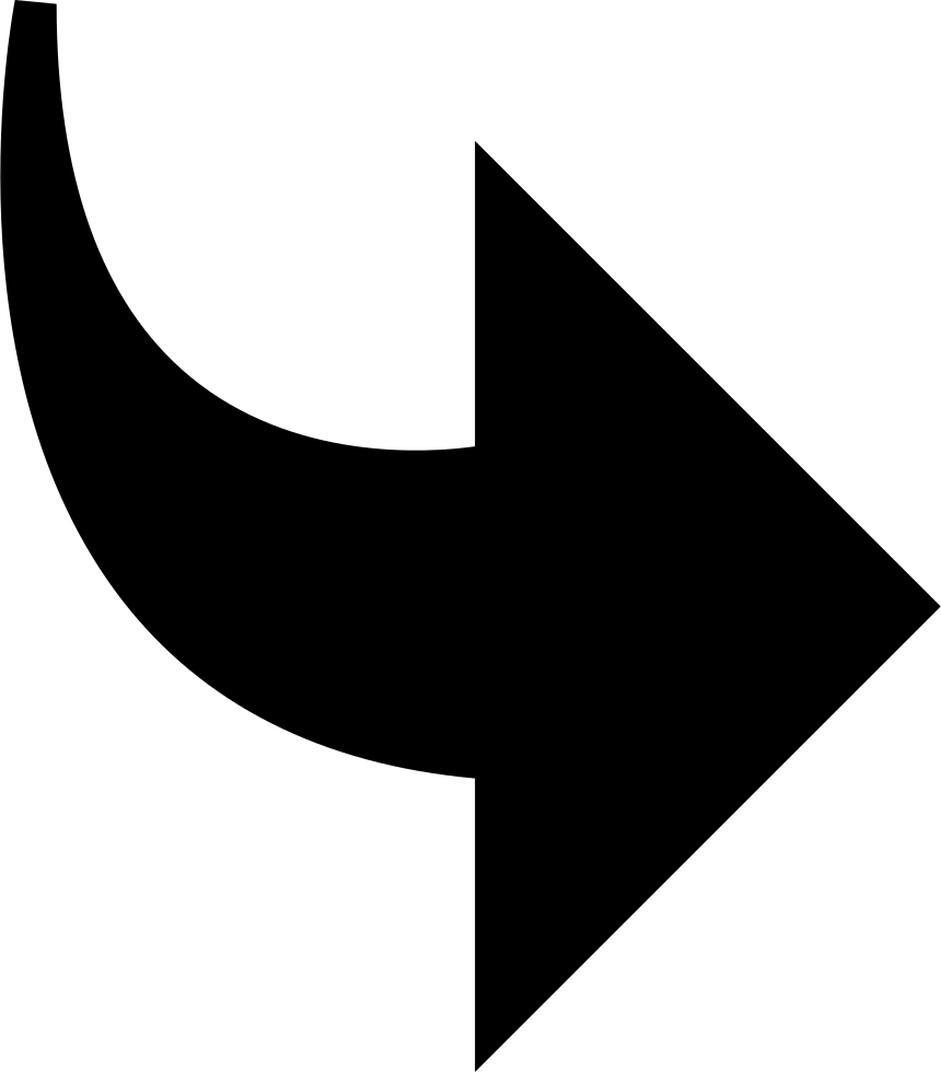 Kavisli ok sembolü png fotoğrafı