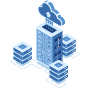 Dedicated Server Cloud PNG -afbeelding