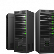 File PNG del computer server dedicato