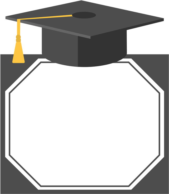 Imágenes PNG de graduación de grado