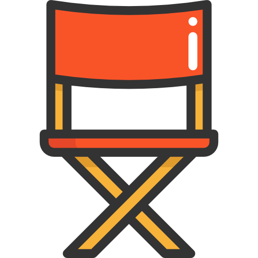Director's Chair Studio PNG Image