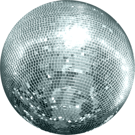 Disco Ball Background PNG