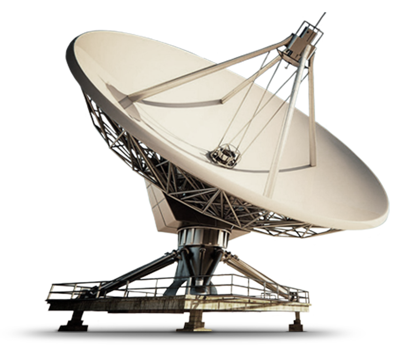 Dish Antenna Satellite PNG Cutout
